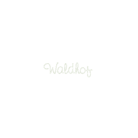 hotel_waldhof_muhr giphyupload logo hotel handwriting Sticker
