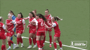 High Five Congratulations GIF by Cliftonville Football Club