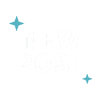 New Post Sparkle Sticker by Bhive Design Co.