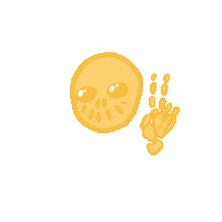 Halloween Smile Sticker