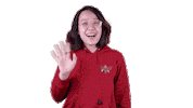 qlafgrade bye goodbye dada good bye Sticker