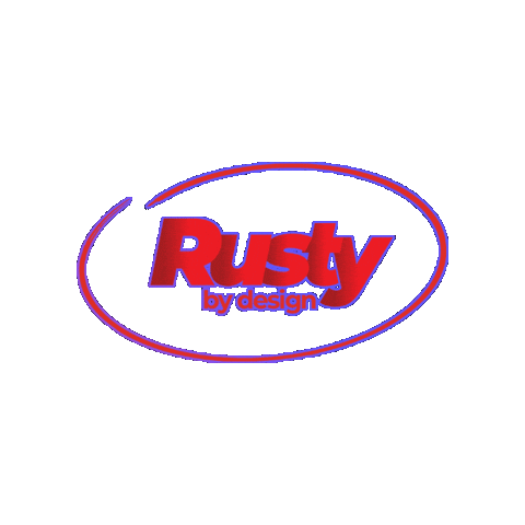 Rustyfinds Sticker by Rusty by Design
