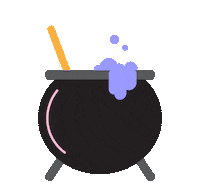 Halloween Witch Sticker by Content Factory