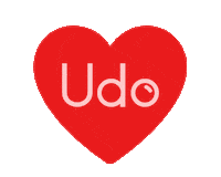 Valentines Day Heart Sticker by udo coffeetogo