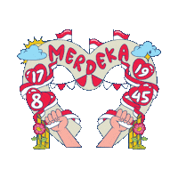 Merdeka Dirgahayu Sticker by Widianiely