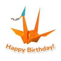 Happy Birthday Celebration Sticker by SongHe.Rice