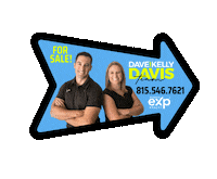 EXPdaveandkellydavis real estate realtor realty exp Sticker