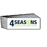 4seasonsvents sun energy solar heating Sticker