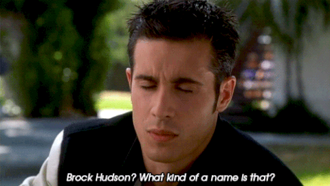 freddie prinze jr shes all that rachel leigh cook brock hudson what kind of name is that GIF