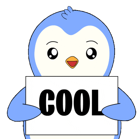 Not Funny No Sticker by Pudgy Penguins