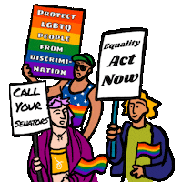 Love Is Love March Sticker by Creative Courage