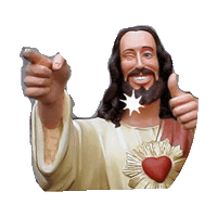 jesus pickup lines STICKER by imoji