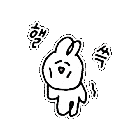 Rabbit うさぎ Sticker