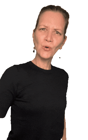 Reaction Wow Sticker by Julia Lakaemper