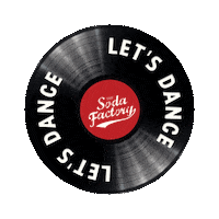 Sodafactory dance party celebrate circus Sticker