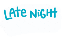 Late Night Sticker by Mighty Hands