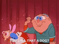 nicksplat ren and timpy GIF