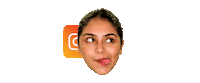 Sharmin Sticker by BORN ON INSTAGRAM