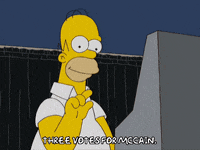 voting homer simpson GIF