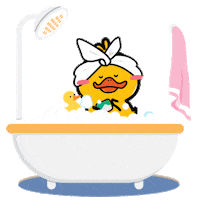 myyellowduckling duck soap yellow duckling myyellowduckling Sticker