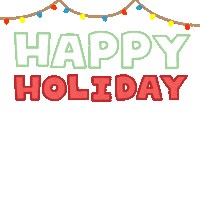 Merry Christmas Happy Holidays Sticker by DINOSALLY