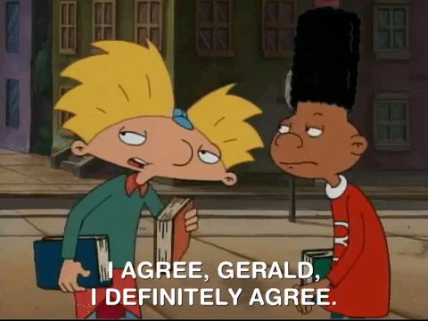 hey arnold nicksplat GIF