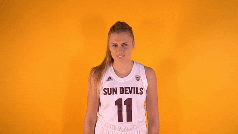Womens Basketball What GIF by Sun Devils
