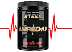 Workout Af Sticker by Steel Supplements
