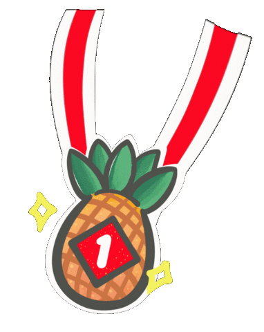 Pineapple No1 Sticker