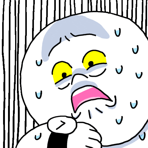 thumbsup_moon surprise oops embarrassed flustered Sticker