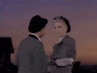 true blue madonna GIF