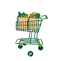 Rolling On My Way Sticker by Publix