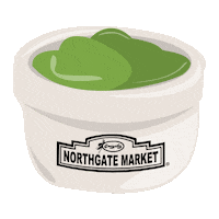 Dia De Los Muertos Guacamole Sticker by Northgate Gonzalez Market
