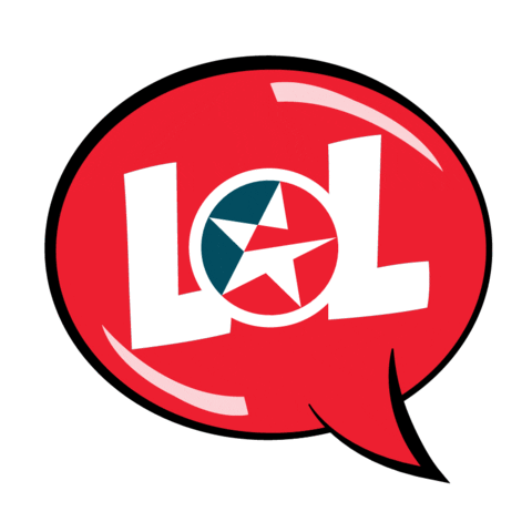 Laugh Out Loud Lol Sticker by caltexmy