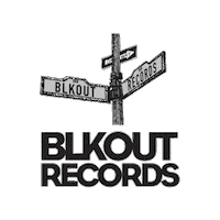 Black Out Sticker by Tech Avenue Records