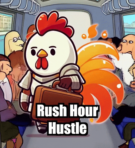 Commuting City Life GIF by Zorooster