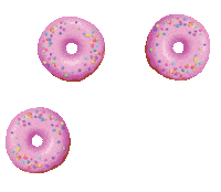 Donut Sticker by Erstwilder