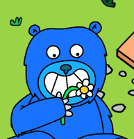 Flower Bear GIF by Earth Cubs