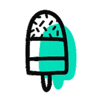 Melting Ice Cream Sticker by TheSkillsNetwork