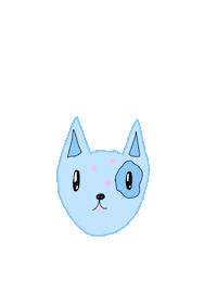 clemence--25 coeur clem un chat Sticker