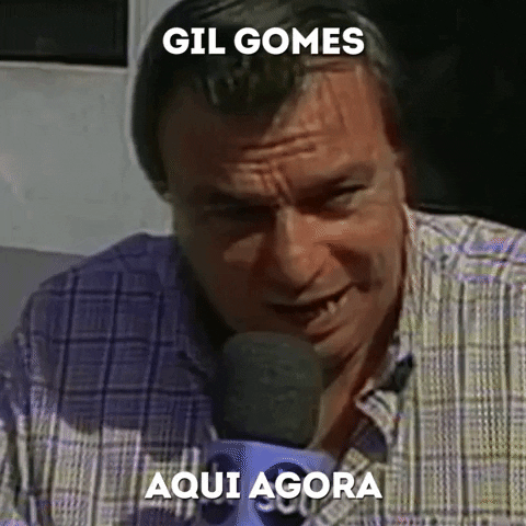 gil gomes sbt online GIF by SBT - Sistema Brasileiro de Televisão
