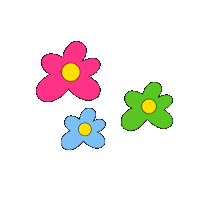 Flower Sticker