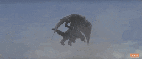 Ghidorah The Three-Headed Monster Mic Drop GIF by Turner Classic Movies