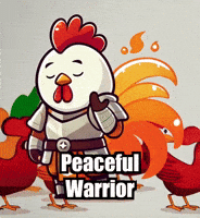 Peaceful Warrior Peace GIF by Zorooster