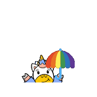 Unicorn Sticker by Move For Life