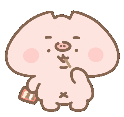 豬 Draw4Yu Sticker by 豚豚TunTun