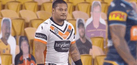 Bj Leilua GIF by Wests Tigers