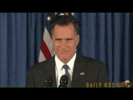 mitt romney smirk GIF