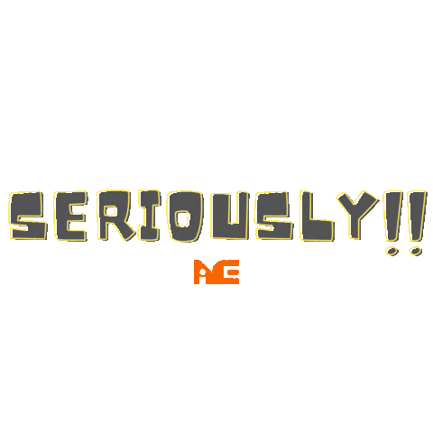 Seriously Sticker by iACE