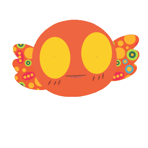 Tired Fly Sticker